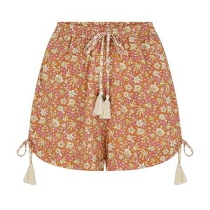 NWT SPELL & Gypsy Collective Sienna shorts in Clay XS Extra Small New